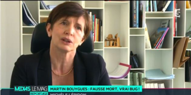 Michèle Léridon, directrice de l’Information de l’AFP, interviewée sur France 5